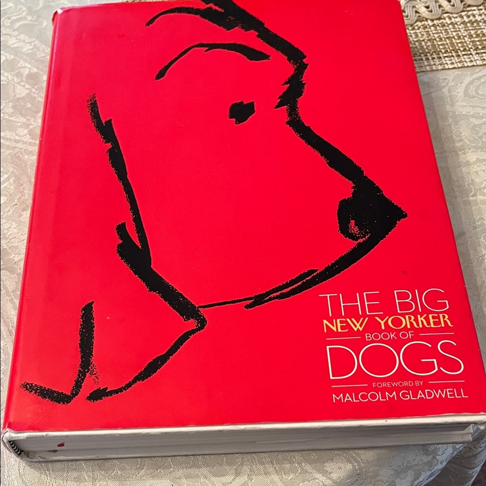The Big New Yorker Book of Dogs - Vibrant Red Cover